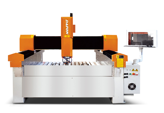 What is the main purpose of the water jet stone engraving machine?